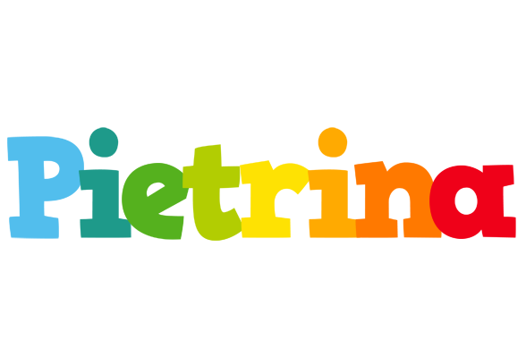Pietrina rainbows logo