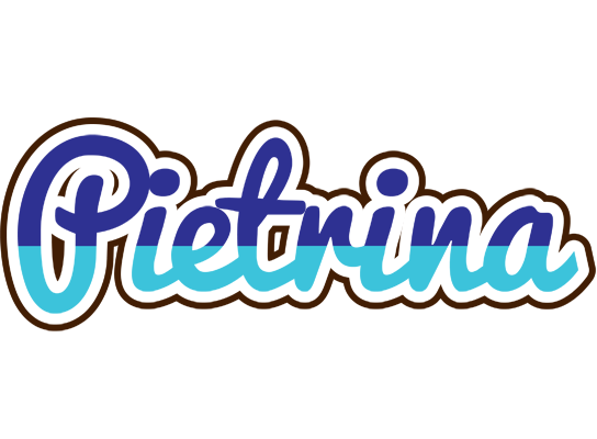 Pietrina raining logo