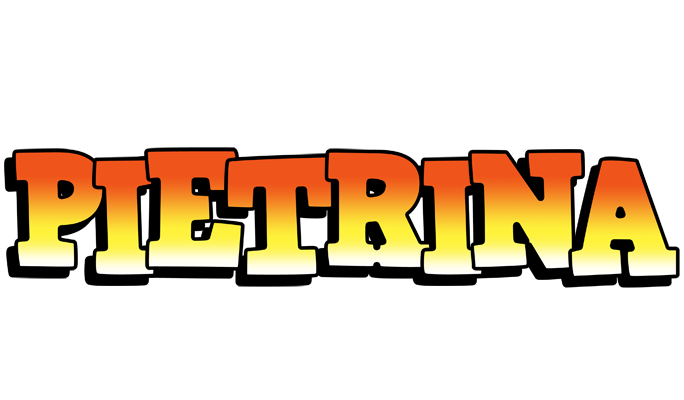 Pietrina sunset logo
