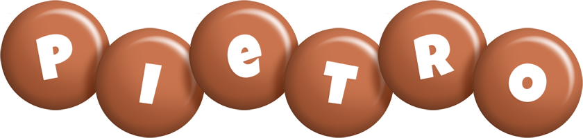 Pietro candy-brown logo