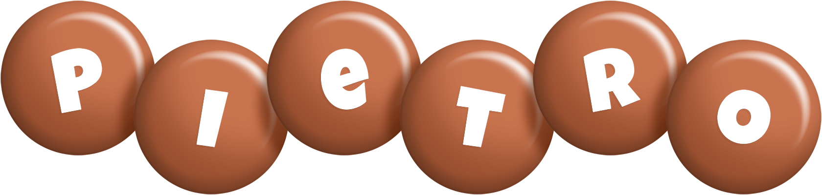 Pietro candy-brown logo
