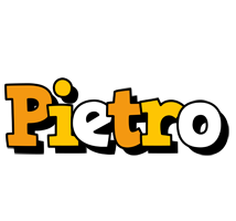 Pietro cartoon logo