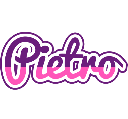Pietro cheerful logo