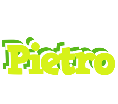 Pietro citrus logo