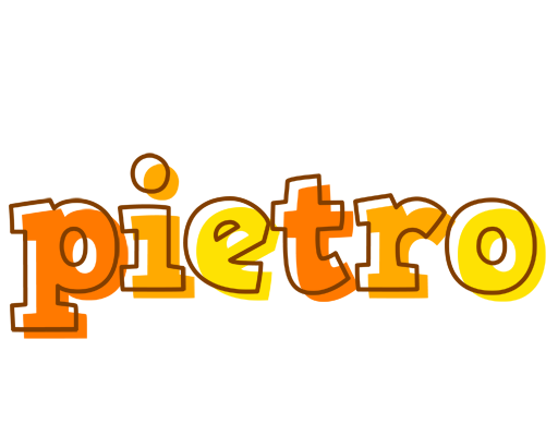 Pietro desert logo