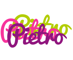 Pietro flowers logo