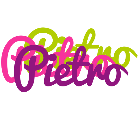 Pietro flowers logo