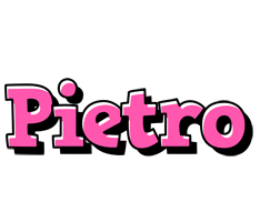 Pietro girlish logo