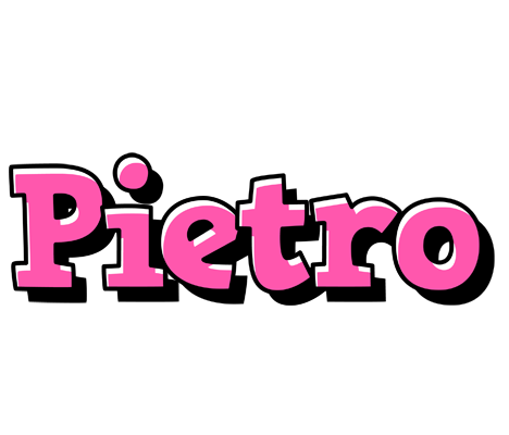 Pietro girlish logo