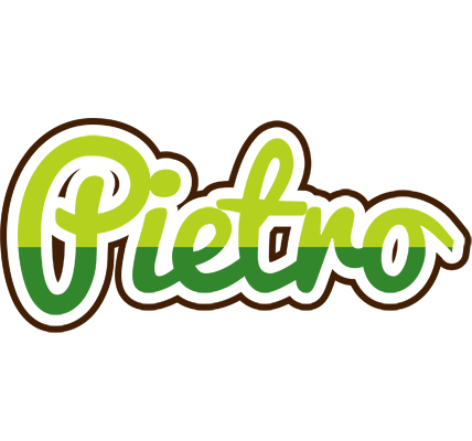 Pietro golfing logo