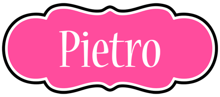 Pietro invitation logo