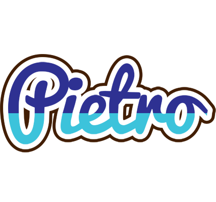 Pietro raining logo