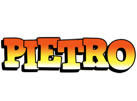 Pietro sunset logo