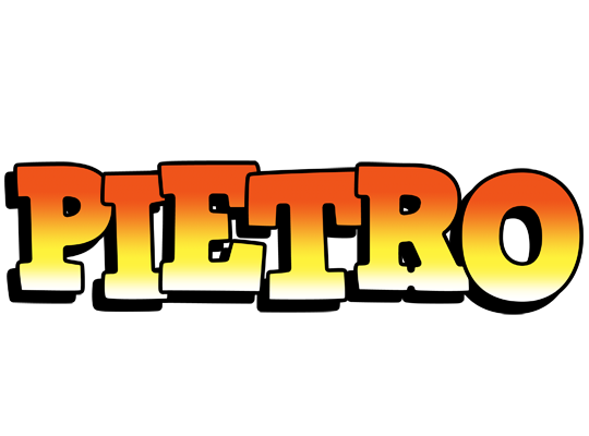Pietro sunset logo