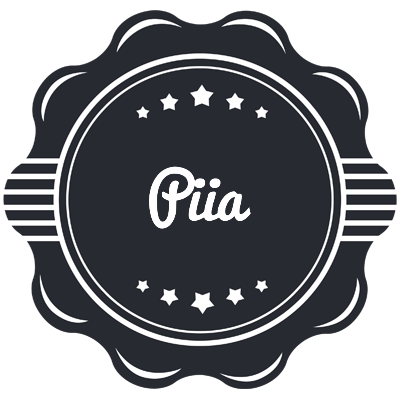 Piia badge logo