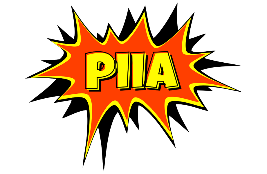 Piia bazinga logo