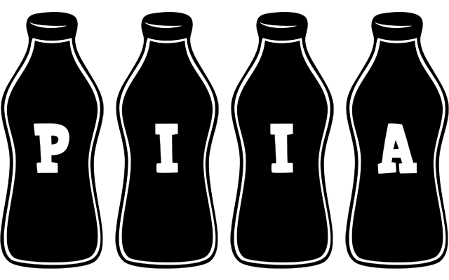 Piia bottle logo