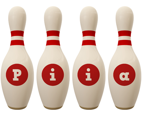Piia bowling-pin logo