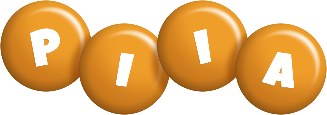 Piia candy-orange logo