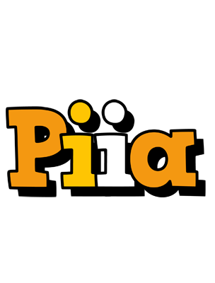 Piia cartoon logo