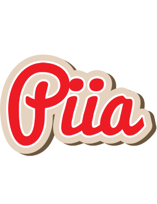 Piia chocolate logo