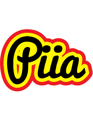 Piia flaming logo