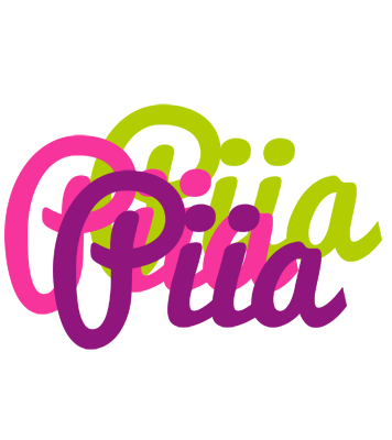 Piia flowers logo