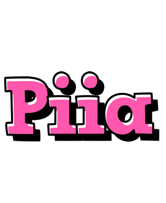 Piia girlish logo
