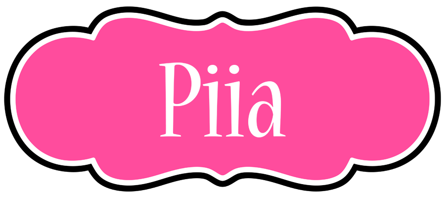 Piia invitation logo