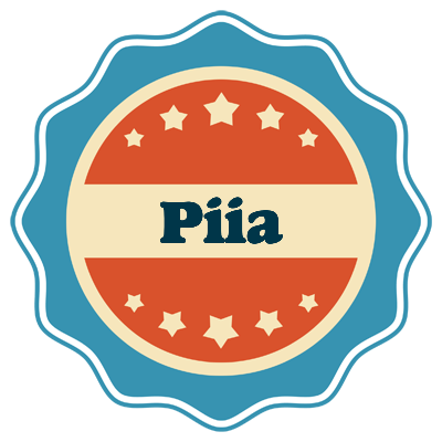 Piia labels logo