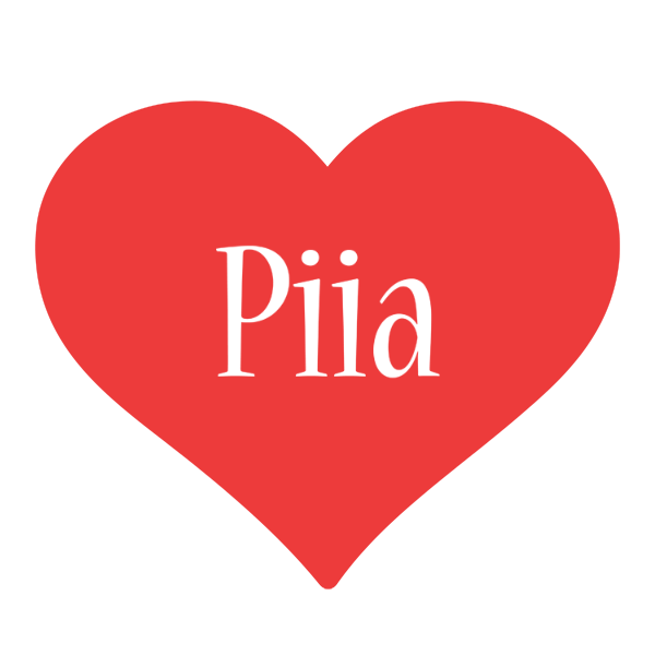 Piia love logo