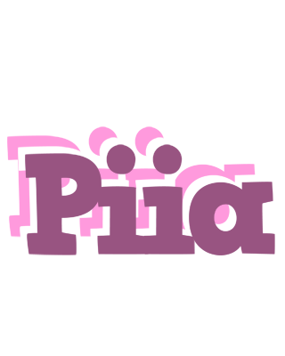 Piia relaxing logo