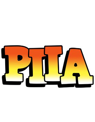 Piia sunset logo