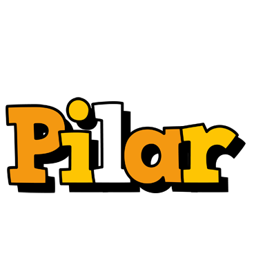 Pilar cartoon logo