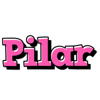 Pilar girlish logo