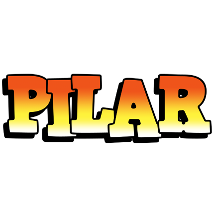 Pilar sunset logo
