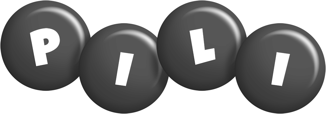 Pili candy-black logo