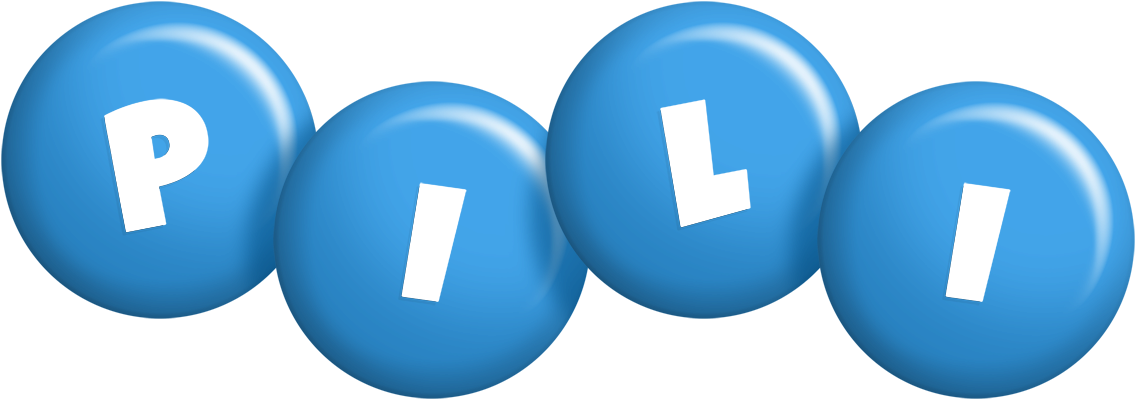 Pili candy-blue logo