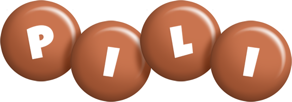 Pili candy-brown logo