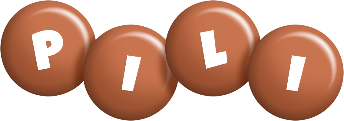 Pili candy-brown logo
