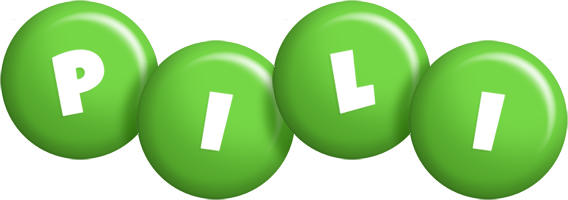 Pili candy-green logo