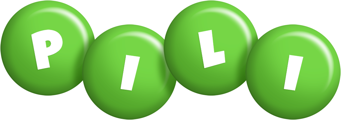 Pili candy-green logo