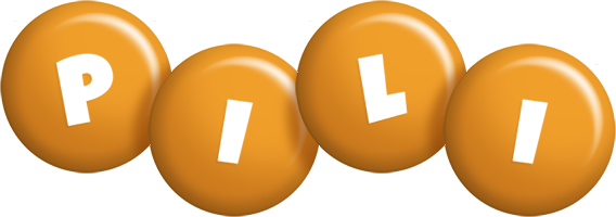 Pili candy-orange logo