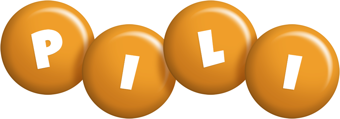 Pili candy-orange logo