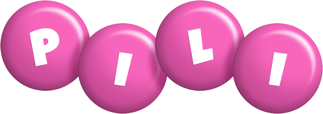 Pili candy-pink logo