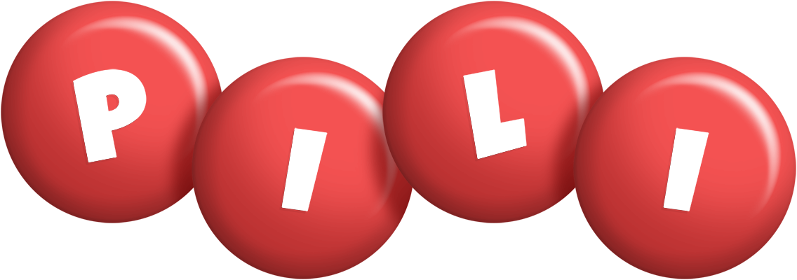 Pili candy-red logo
