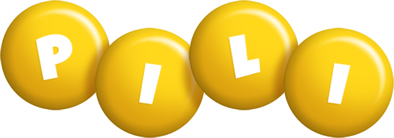 Pili candy-yellow logo