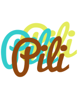 Pili cupcake logo