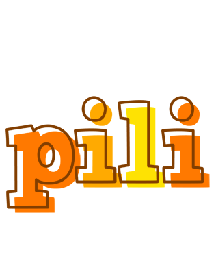 Pili desert logo