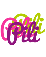 Pili flowers logo